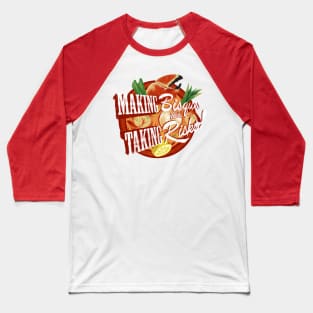 Making Bisques and Taking Risks Baseball T-Shirt